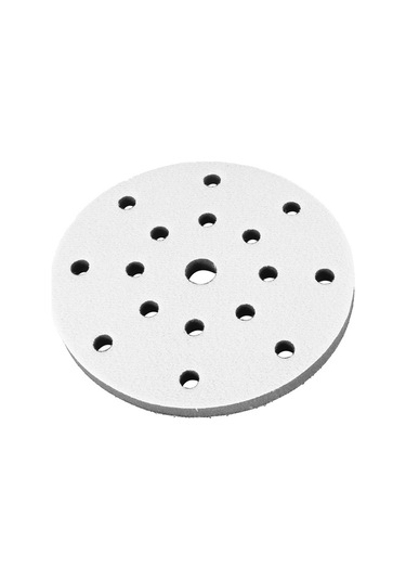 Wezone 150mm Çaplı Yumuşak Sünger Tampon Paspası, 15 Delikli, Titreşim Azaltıcı, Gürültü Azaltıcı, Manyetik Yapışkan Tabanlı, Polisaj Ve Taşlama Makineleri İçin
