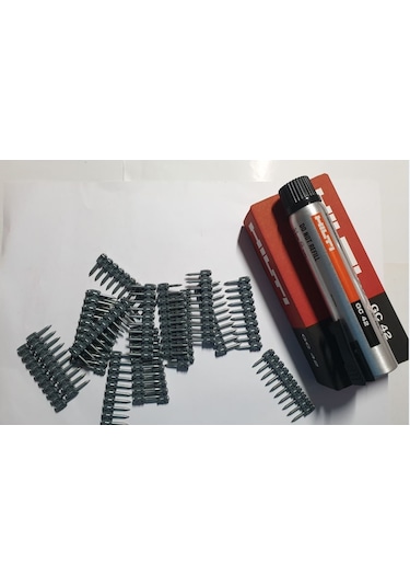Hılti Gx3 27 Mx Çivi 1200 Adet + Gaz Tüpü Gc 42