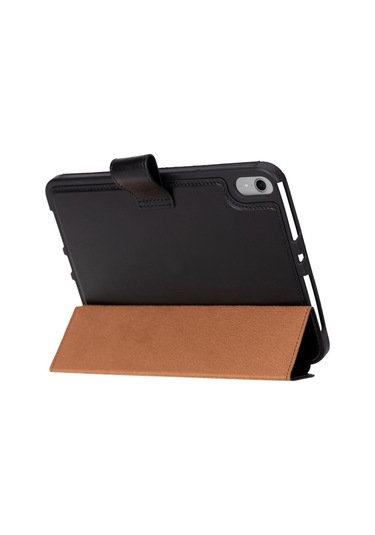 Standy Leather İpad Mini 2024 Case Kapaklı Kılıf