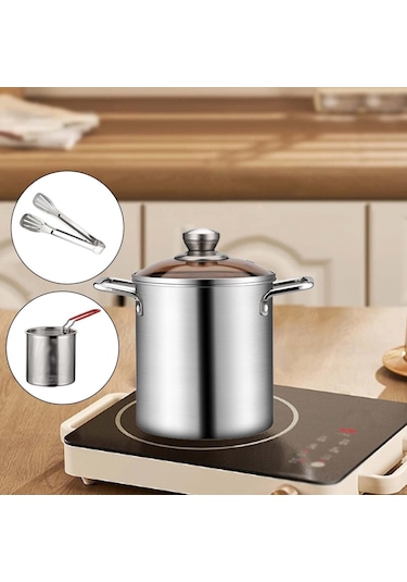 Suntek Balkabaklı Turta Patates Kızartması Için Çift Klipsli