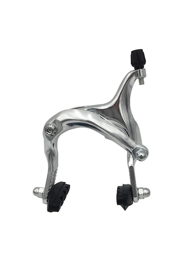 Gajeena Dayanıklı Alüminyum Alaşımlı Uzun Kollu Bisiklet Fren Kaliperi - Gümüş Rengi, Çoğu Yol Bisikleti İçin Uygun Kırmızı