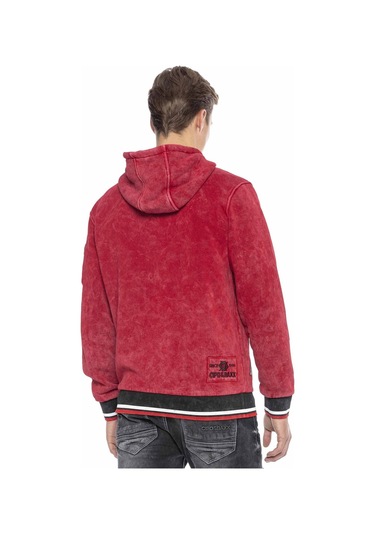 Cipo & Baxx Cl418 Sporty Men Sweatshirt Kırmızı