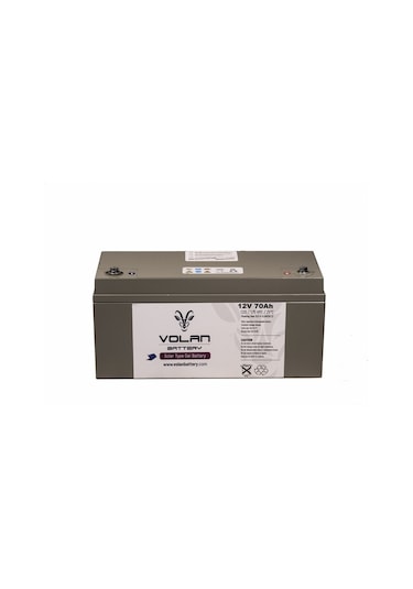 12 Volt 70 Amper Jel Akü Solar Güneş Enerjisi - Volan Akü / 325018665