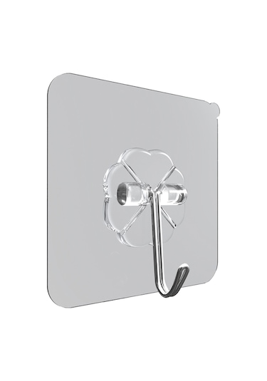 Yaozixa "16 Adet Yapışkan Askı - 10kg Taşıma Kapasiteli, Su Geçirmez Paslanmaz Çelik Kancalar" Diğer