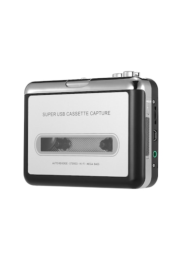 Samdoo Usb Kaset Çevirici - Kasetleri Mp3/wav Formatına Dönüştürücü, Taşınabilir Usb Kaset Oynatıcı