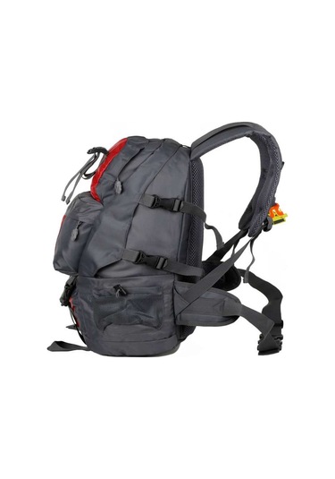 Hombey Açık Hava Çantası 50l Seyahat Sırt Çantaları Büyük Kapasiteli Günlük Sırt Çantası Çok Cepli Yürüyü Kırmızı