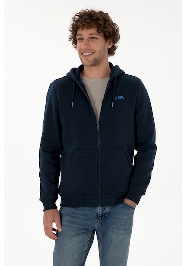 U.s. Polo Assn. Erkek Lacivert Hırka Örme 50313755-vr033 Lacivert