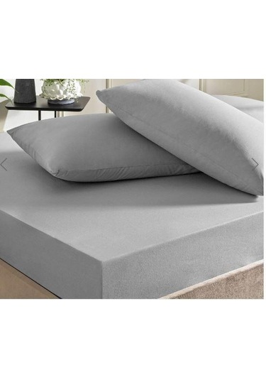 Taç Ranforce Color Dreams Fitted Çarşaf Set Antrasit Tek Kişilik Antrasit