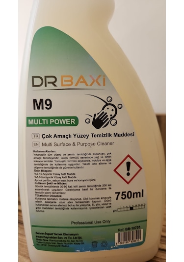 Dr. Baxi Çok Amaçlı Yüzey Temizlik Maddesi 750 ML
