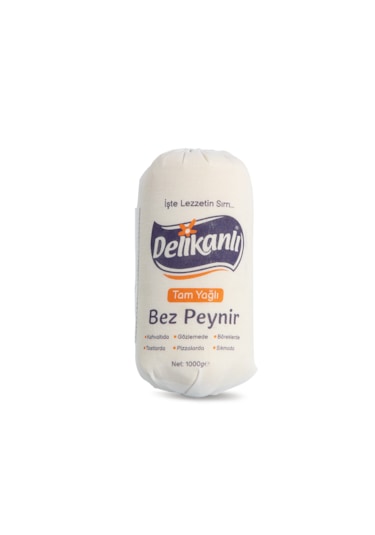 Delikanlı Tam Yağlı Bez Tulum Peynir 1 KG