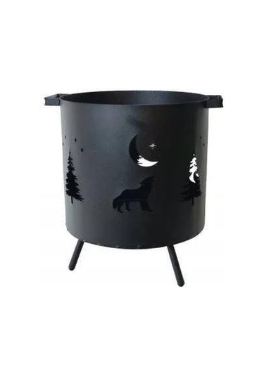 Nurgaz Orman Şöminesi Küçük Çok Renkli