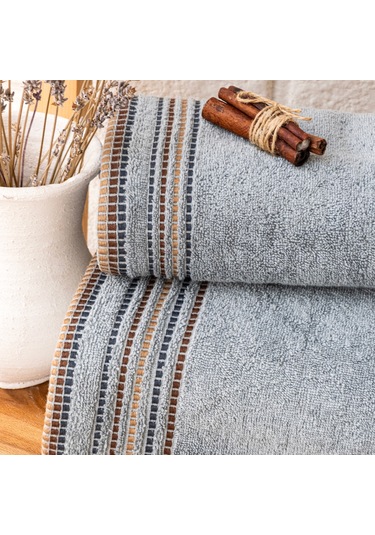 Schafer Home Rosy Armürlü Havlu 50x90 Cm 1 Parça-indigo İndigo