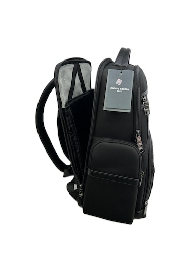 Pierre Cardin 01pc00301 Deluxe Laptop Sırt Çantası Siyah Siyah