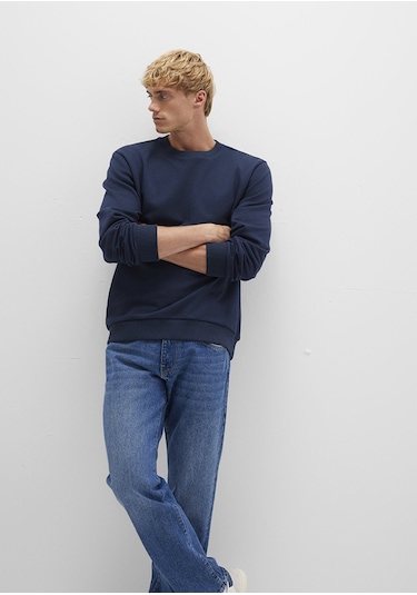 Mavi - Bisiklet Yaka Lacivert Sweatshirt 0s10421-70490 Lacivert