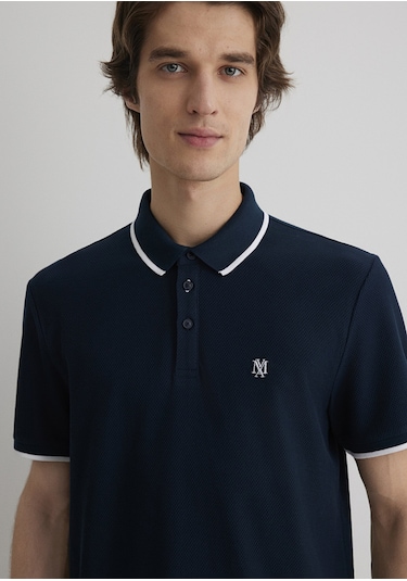 Mavi - Lacivert Polo Tişört 066039-30651 - 433121551 Lacivert