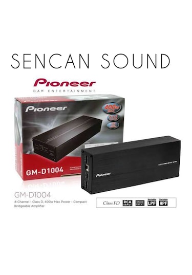 Pioneer Gm-d1004 Teyp Arkası Mini Anfi