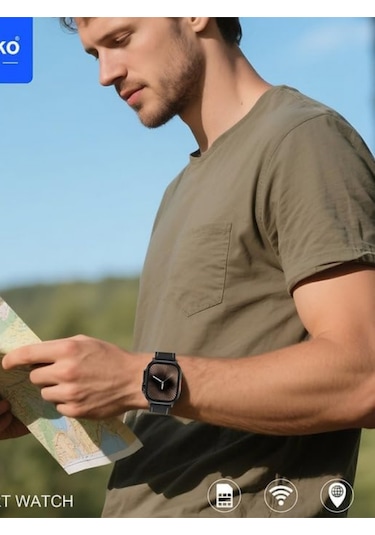 5g Destekli Android Akilli Saat Kamera Ozellikli, Video Izleme Çocuk Ve Yetişkin Saati Amoled