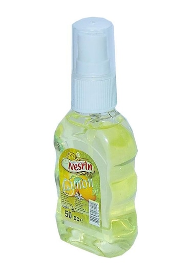 Nesrin 80 Derece Limon Kolonyası Sprey Pet Şişe 50 ML