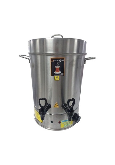 Armağan 160 Bardak 16 L Çelik Çay Makinesi 2200 W Çift Termostatlı Semaver