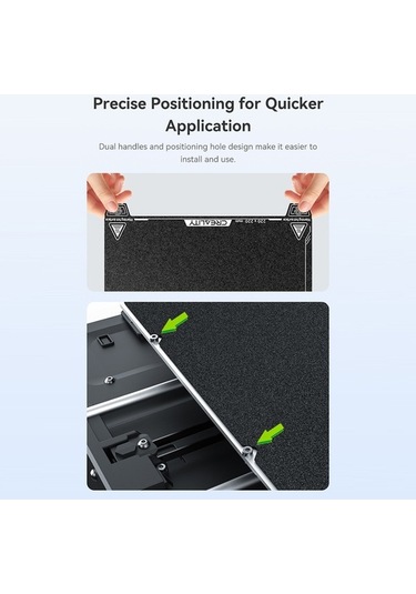 Novahub Geeksen Creality 3d Yazıcı Plakası 3 Adet 235x235mm, Esnek Çelik Baskı Platform