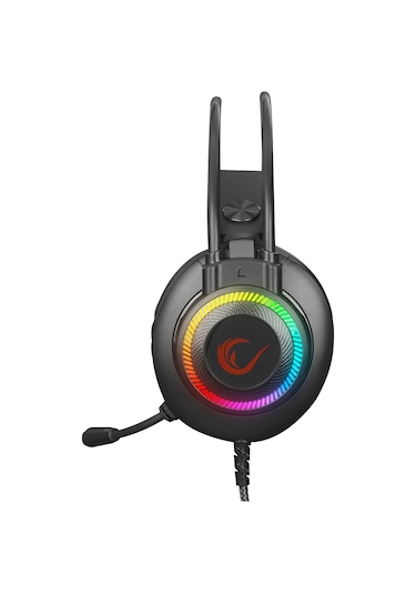 Rampage RM-K27 X-Jammer 3.5 MM 7 Renk Ledli Kablolu Kulak Üstü Oyuncu Kulaklığı