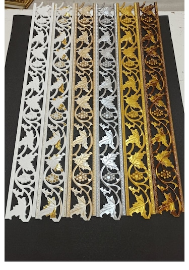 Altın Duvar Ve Tavan Bordürü 10 Cm Eninde 100cm Uzunluğunda Dgk-14
