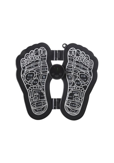 Butu Mlr-125 Mini Ayak Masaj Aleti Yaşlı Ayak Ayak Masaj Aleti Ems Taşınabilir Nabız Ev Ayak Rahatlatıcı Masaj Aleti, Şekil: Siyah Çok Renkli