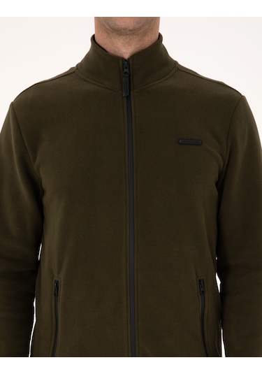 Pierre Cardin Erkek Haki Hırka Örme 50314014-vr027 Haki