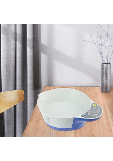 Dolıty Mutfak Gram Ölçeği Pişirme Çeşnisi Hassas Mavi Mavi