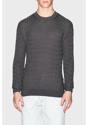 Armani Exchange Erkek Kazak Xm001560 Af11982 F8034 Gri Gri