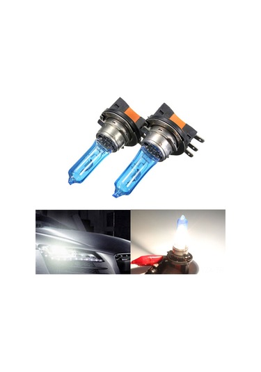 Yaozixa H15 55w 12v 4800k Beyaz Xenon Far Ampulü, Uzun Ömürlü Ve Parlak, Audi/bmw/ford/vw Golf Mk6 Mk7 Uyumlu, 2 Adet Paket