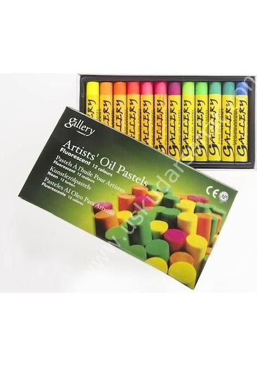 Mungyo Fluorescent Oil Yağlı Pastel 12'li