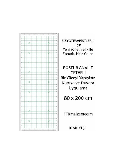 Postür Analiz Cetveli Yeşil