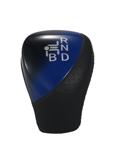 Symbee Toyota Prius 2009-2014 İçin Deri Ve Plastik Vites Topu - 8.5x6.2cm Çok Renkli Vites Kolu Uyumlu Parça Çok Renkli