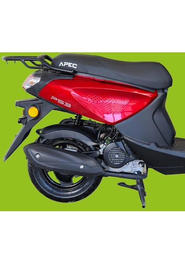 Volta Apec PS3 Benzinli Motosiklet Moped 49.4 CC Kırmızı