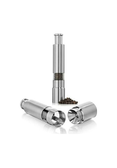 Paslanmaz Çelik Otomatik Basmalı Baharat Öğütücü