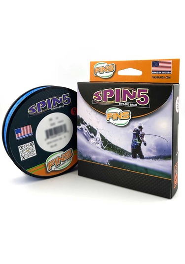 Fins Spin 137 Metre Örgü Misina Mavi 0.10mm