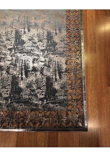 Hoom Rugs Deri Halı 03 M.bronze Dekoratif Deri Halı