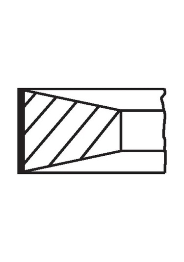 Mahle 00990n0 Segman Olcu: Std 0640q5 2992038 2997796 - 4 Adettir