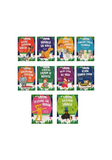 Öykü Makinesi Seti-10 Kitap Takım - Nehir Aydın Gökduman - Timaş Çocuk
