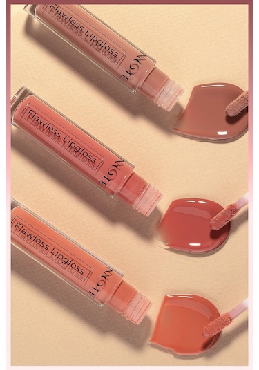 Note Cosmetique Flawless Lipgloss Nemlendirici Dudak Parlatıcısı - 02 Delicate Pink - Pembe