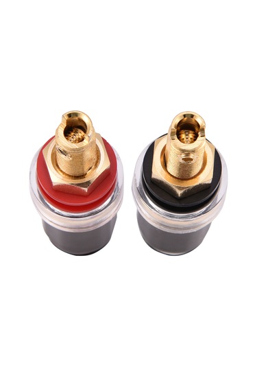 Lemestar Hoparlör İçin Bakır Terminol, Kaynaklama Olmadan Uyumlu, 4mm Muz Şarjı Ve Tel Bağlantısı, Vida İle Sabitlenir