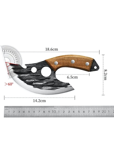 MSO Mutfak VIP Kalite Paslanmaz Çelik Et & Balık Bıçağı