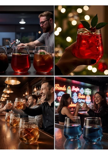 Pasabahce Cam Bardaklar 425 Ml Set 2 Adet Çok Amaçlı 168507508 Beyaz