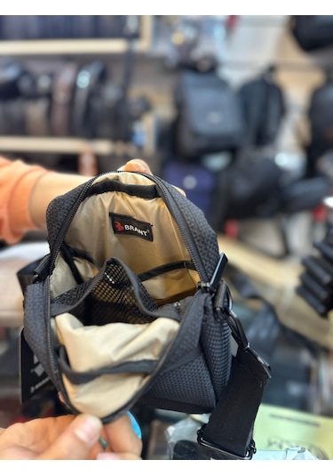 Trgpolo Yıldız Kumaş Omuz Çantası Siyah