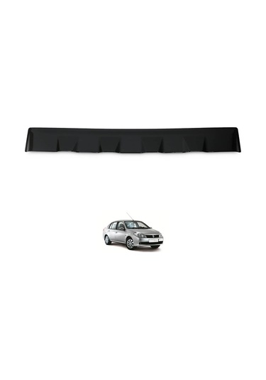 Renault Symbol Spoiler Arka Cam Üstü - Siyah Sd 2009-2013