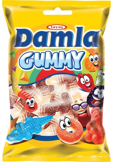 Tayaş Damla Gummy Cola Sour Jel Şeker 1 KG