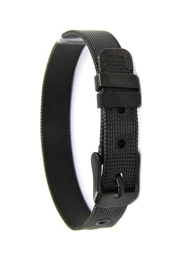 Kordon Kemer Örgü Hasır Erkek Çelik Bileklik Scb03