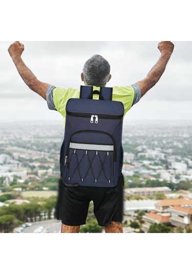 Pazly Yalıtımlı Mavi Seyahat, Piknik Ve Balıkçılık Çantası Mavi