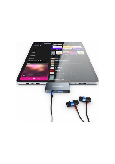 Geeksen Type-c 4 Lü Hub: Usb3.0, Hd, 3.5mm Ses Girişi İpad Pro Uyumlu